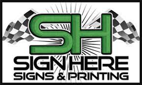 Sign Here Signs